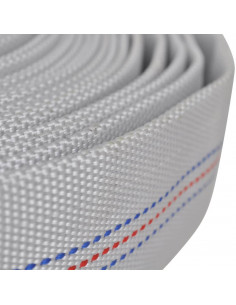 Tubo Antincendio Piatto 30 m con Giunti D-Storz 1 Pollice