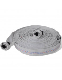 Tubo Antincendio Piatto 30 m con Giunti D-Storz 1 Pollice 2