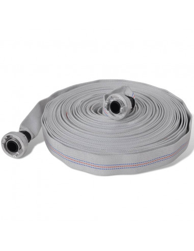 Tubo Antincendio Piatto 30 m con Giunti D-Storz 1 Pollice