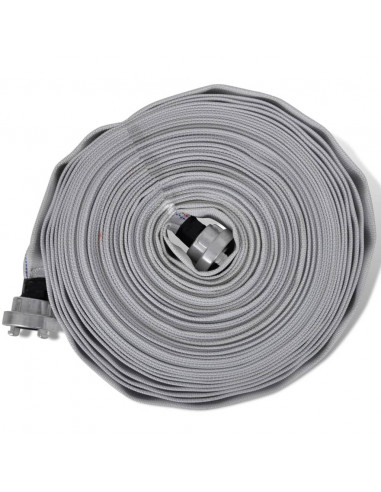 Tubo Antincendio Piatto 30 m con Giunti D-Storz 1 Pollice