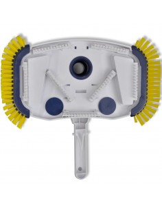 Vacuum per pulire la piscina con palo telescopico e tubo flessibile