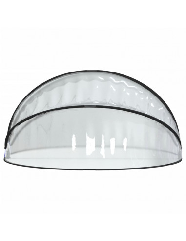 Cupola per Piscina Rotonda 315x158 cm PVC