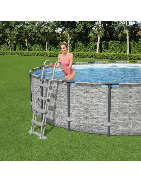 Bestway Piscina Rotonda Power Steel 488x122 cm