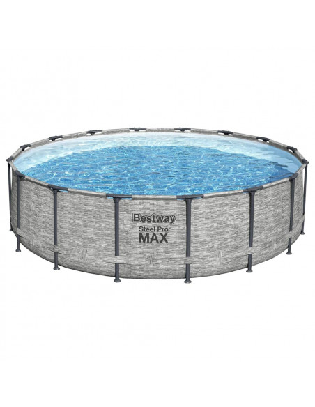 Bestway Piscina Rotonda Power Steel 488x122 cm