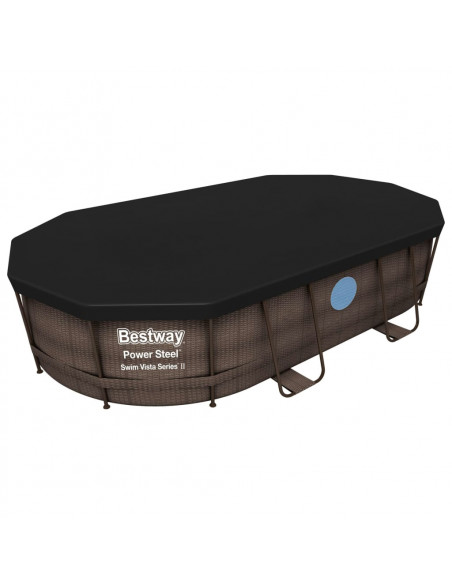Bestway Set Piscina Power Steel 488x305x107 cm