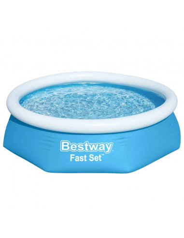 Bestway Piscina Gonfiabile Rotonda Fast Set 244x61 cm 57265