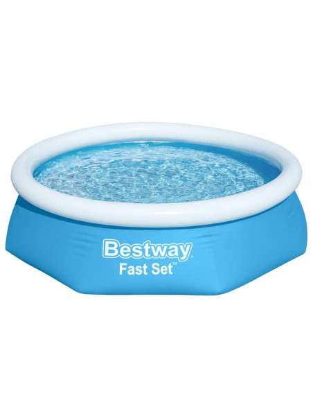 Bestway Piscina Gonfiabile Rotonda Fast Set 244x66 cm 57265