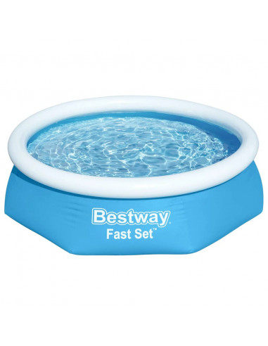 Bestway Piscina Gonfiabile Rotonda Fast Set 244x61 cm 57265