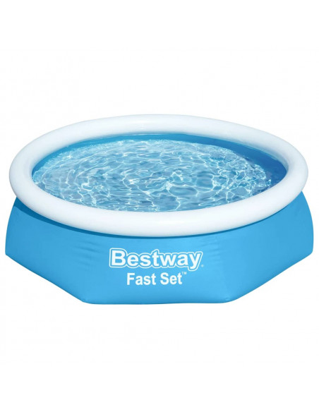 Bestway Piscina Gonfiabile Rotonda Fast Set 244x66 cm 57265