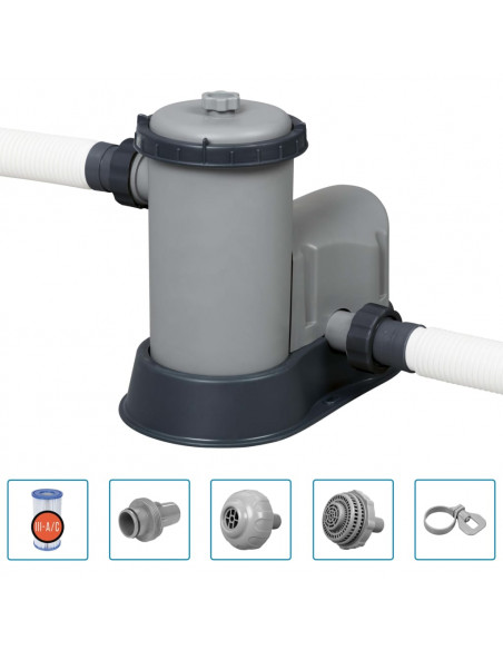 Bestway Piscina Fuori Terra Power Steel Rettangolare 19281 L