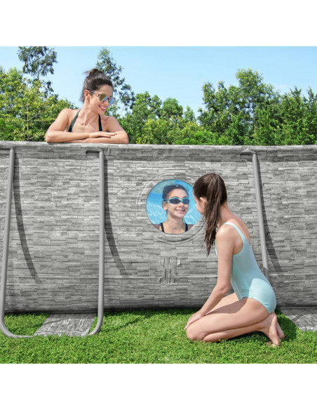 Bestway Set Piscina Power Steel 488x305x107 cm