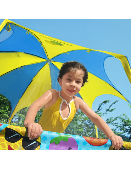 Bestway Piscina Fuori Terra per Bambini Steel Pro Anti UV 244x51 cm
