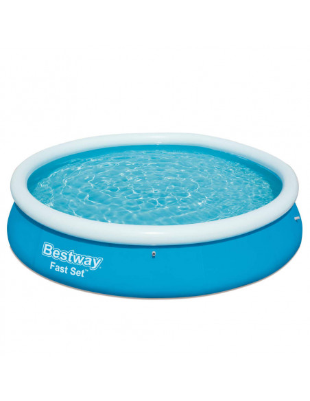Bestway Piscina Gonfiabile Rotonda Fast Set 366x76 cm 57273