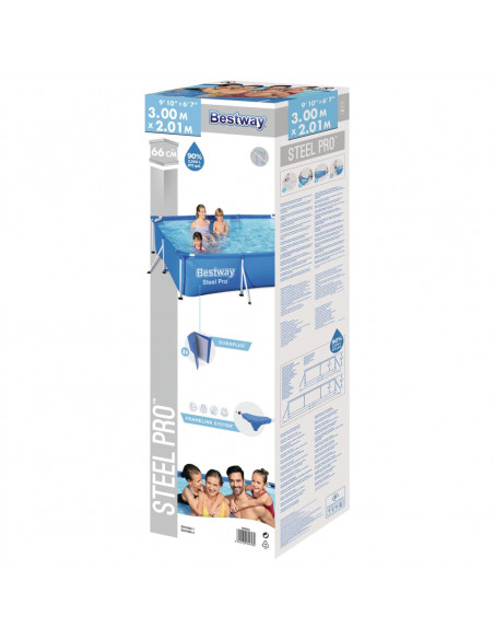 Bestway Piscina Steel Pro 300x201x66 cm