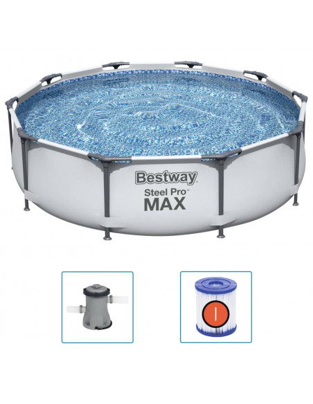 Bestway Set Piscina Steel Pro MAX 305x76 cm