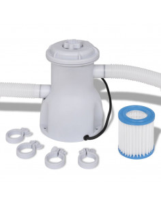 Filtro con Pompa per Piscina 300 gal / h 2