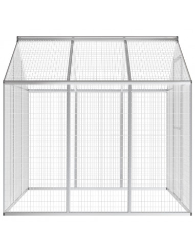 Voliera da Giardino in Alluminio 183x178x194 cm