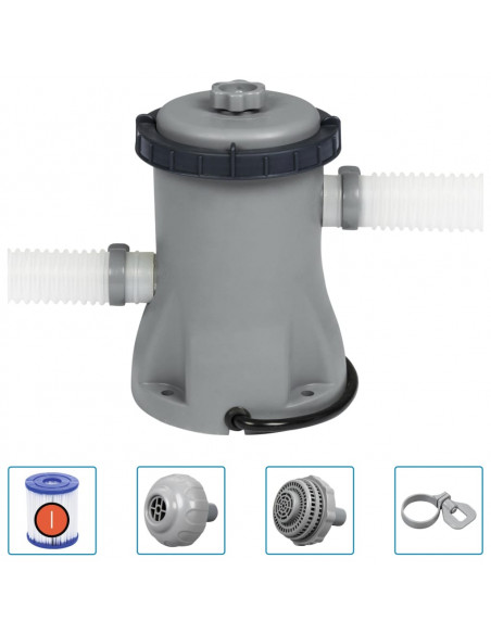 Bestway Pompa Filtro per Piscina Flowclear da 330 gal