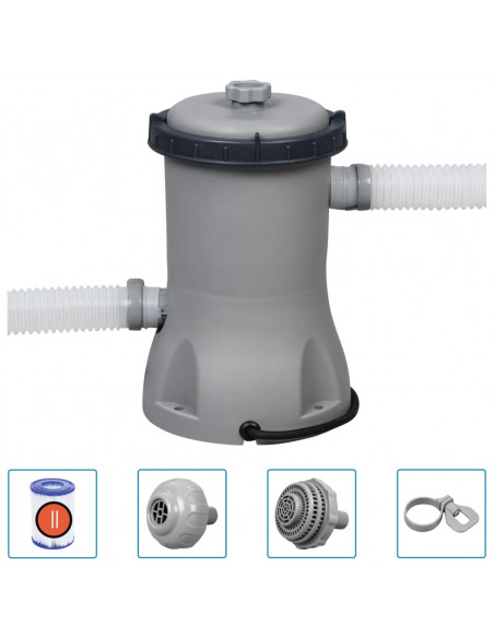 Bestway Pompa Filtro per Piscina Flowclear da 2006 L/h