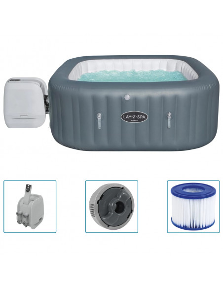 Bestway Lay-Z-Spa Vasca Idromassaggio Gonfiabile Hawaii HydroJet Pro
