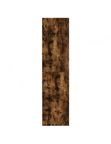 Armadio Rovere Fumo 100x50x200 cm in Legno Multistrato