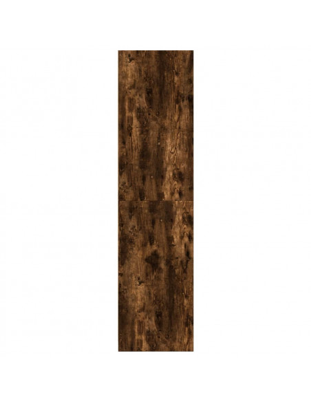 Armadio Rovere Fumo 50x50x200 cm in Legno Multistrato