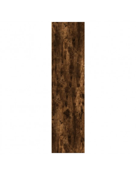 Armadio Rovere Fumo 80x50x200 cm in Legno Multistrato