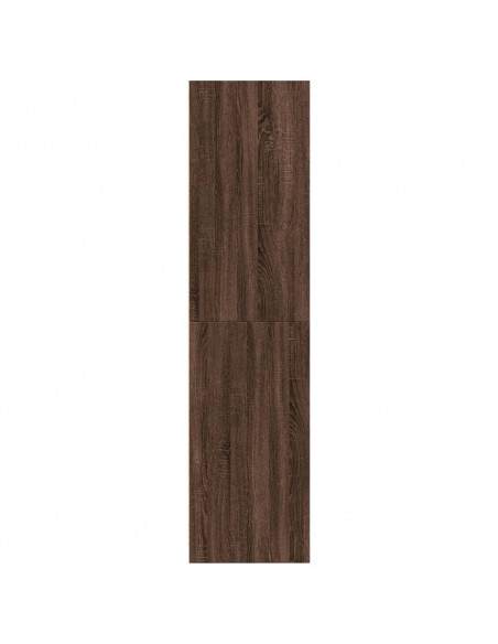 Armadio Rovere Marrone 100x50x200 cm in Legno Multistrato