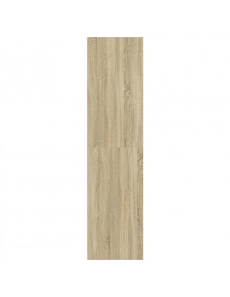 Armadio Rovere Sonoma 100x50x200 cm in Legno Multistrato