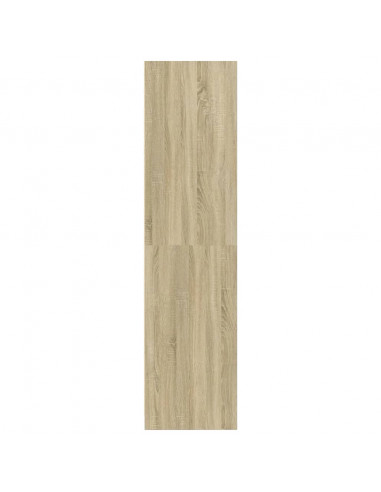Armadio Rovere Sonoma 100x50x200 cm in Legno Multistrato