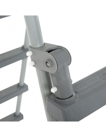 Bestway Scaletta di Sicurezza a 4 Gradini Flowclear 122 cm
