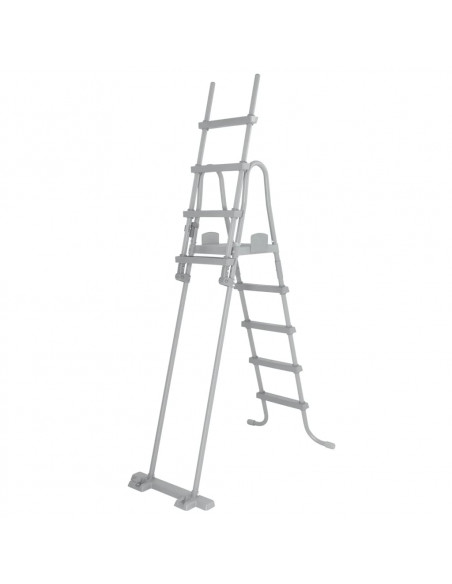 Bestway Scaletta Sicurezza per Piscina a 4 Gradini Flowclear 132 cm