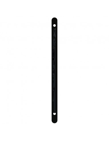 Ganci per Cesti Pensili 4 pz Neri in Acciaio