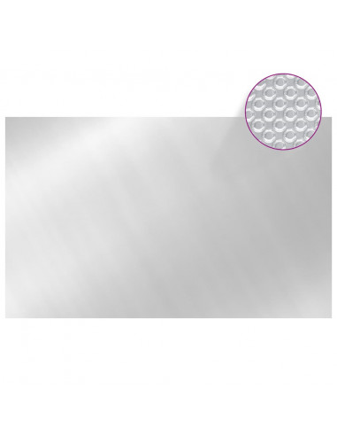 Copertura per Piscina Argento 260x160 cm PE