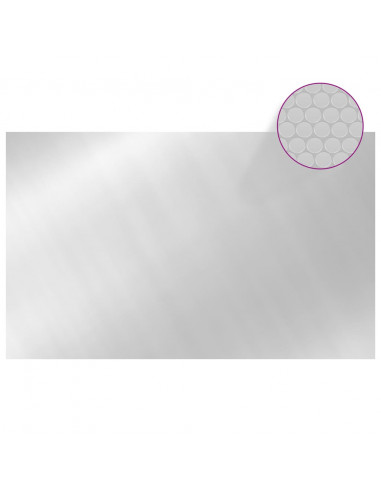 Copertura per Piscina Argento 260x160 cm PE