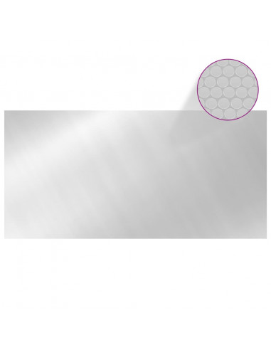 Copertura per Piscina Argento 450x220 cm PE