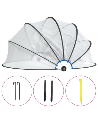 Cupola per Piscina 500x250 cm