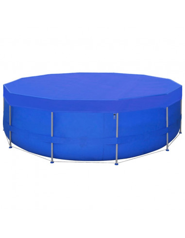 Coperture per Piscina 2 pz in PE Rotonde 460 cm 90 g/m²