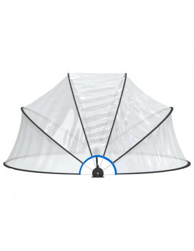 Cupola per Piscina Rotonda 315x158 cm PVC