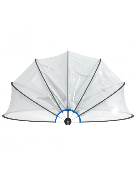 Cupola per Piscina Rotonda 467x234 cm PVC