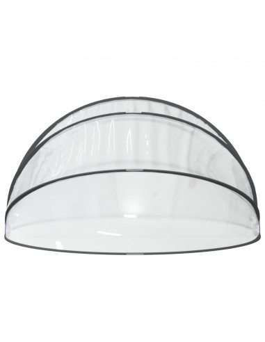 Cupola per Piscina Rotonda 467x234 cm PVC