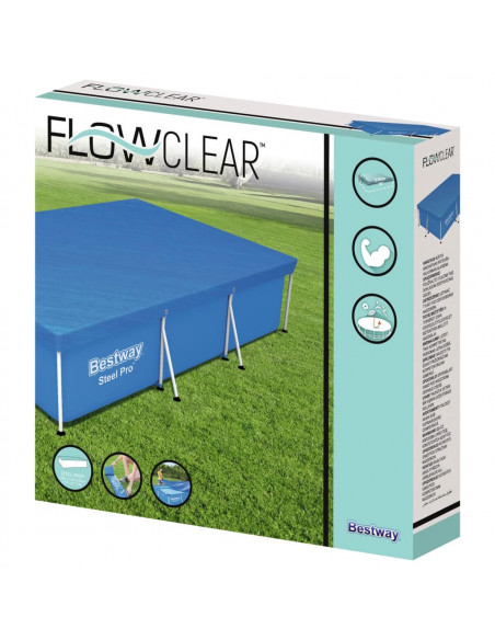 Bestway Copertura per Piscina Flowclear 304x205x66 cm