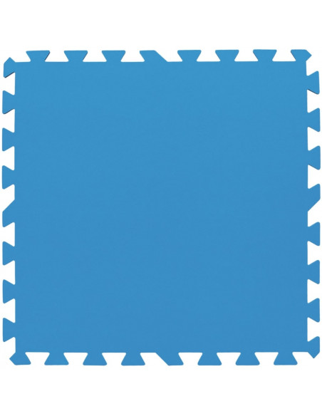 Bestway Protezioni per Pavimenti di Piscine 8 pz Blu 58220