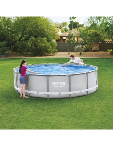 Bestway Copertura Solare per Piscina Flowclear 427 cm