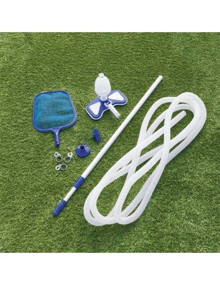Bestway Kit per la Pulizia della Piscina Flowclear AquaClean