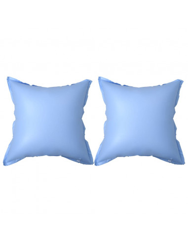 Cuscini Gonfiabili Invernali per Copripiscina Fuori Terra 2 pz