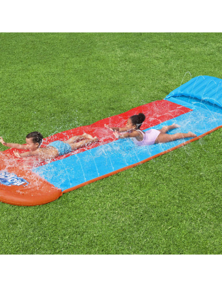 Bestway H2OGO Doppio Scivolo d'Acqua Tsunami Splash Ramp