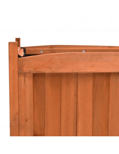 Fioriere Rialzate 2 pz 50x50x50 cm in Legno di Abete