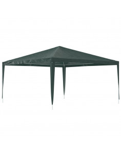 Gazebo Professionale 4x4 m Verde 90 g/m²