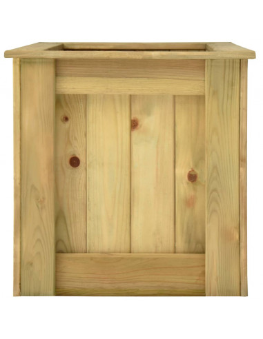 Fioriera Rialzata 100x50x50 cm in Legno di Pino Impregnato